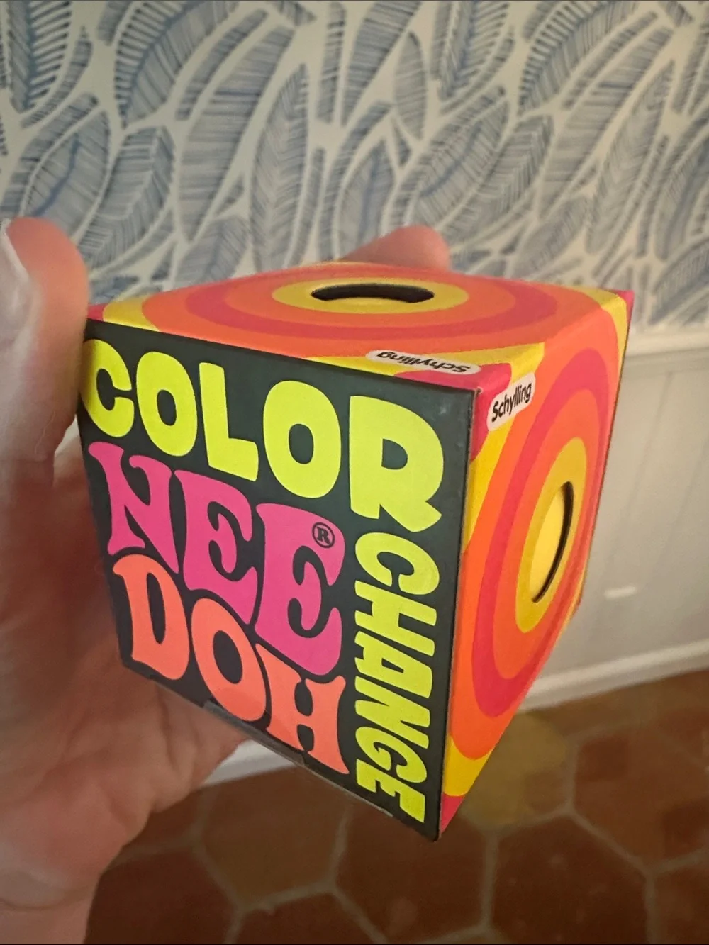 Schylling NeeDoh Color Change Ball - Yellow